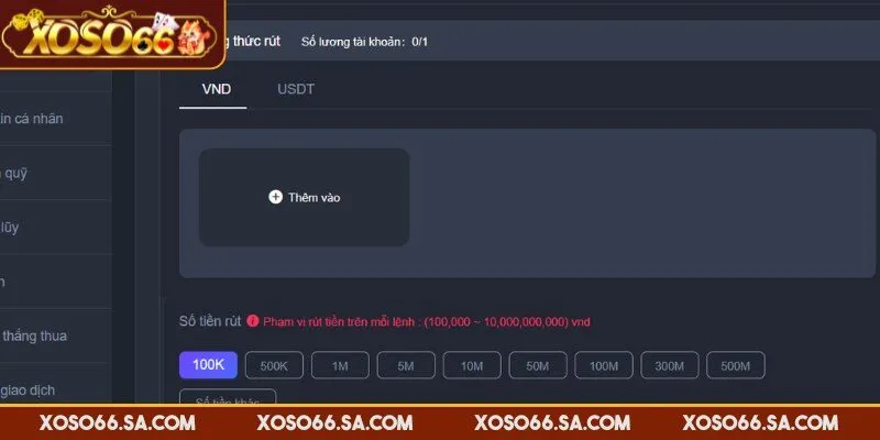 Rút Tiền XOSO66: Quy Trình Thực Hiện Chi Tiết, Hỗ Trợ Tối Đa 3 2 phương thức rut tiền XOSO66 hiện đại
